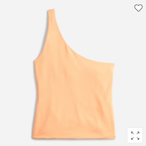 NWT J CREW FORMKNIT ONE SHOULDER TANK - Picture 4 of 4